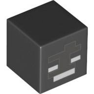 Lego hlava, černá (6134936, 6162515)